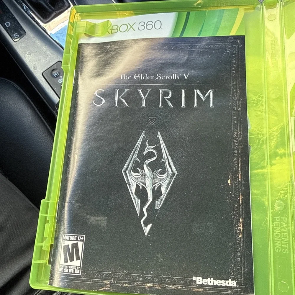 The Elder Scrolls V 5 Skyrim (Xbox 360, 2011) Tested Working - FAST FREE Ship 🔥